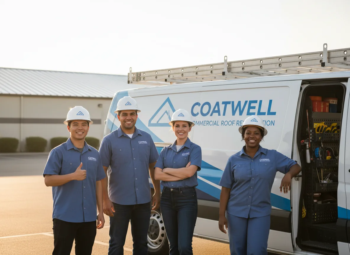 Commercial roof coating company in Colo, IA